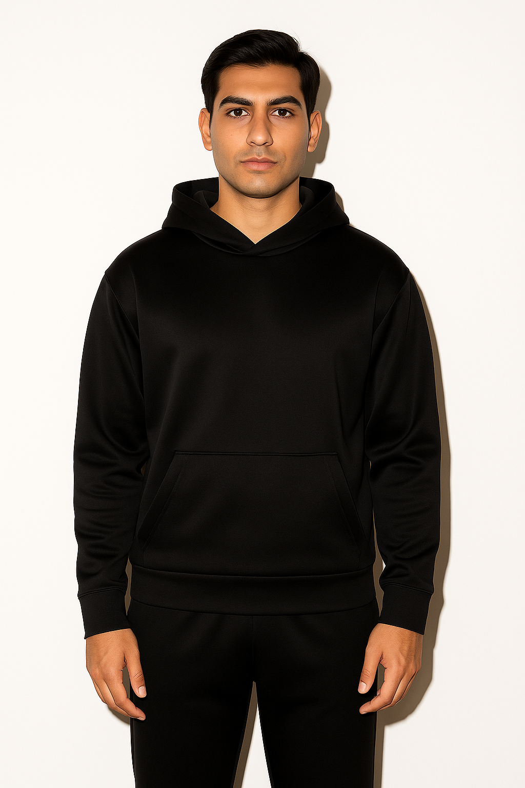 Luxe Regular Fit Pullover Hoodie