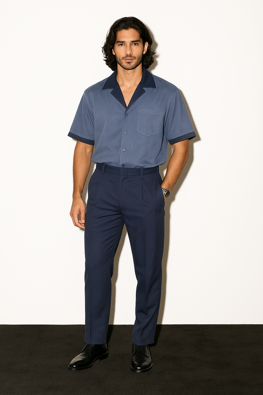 Suede Cuban Shirts
