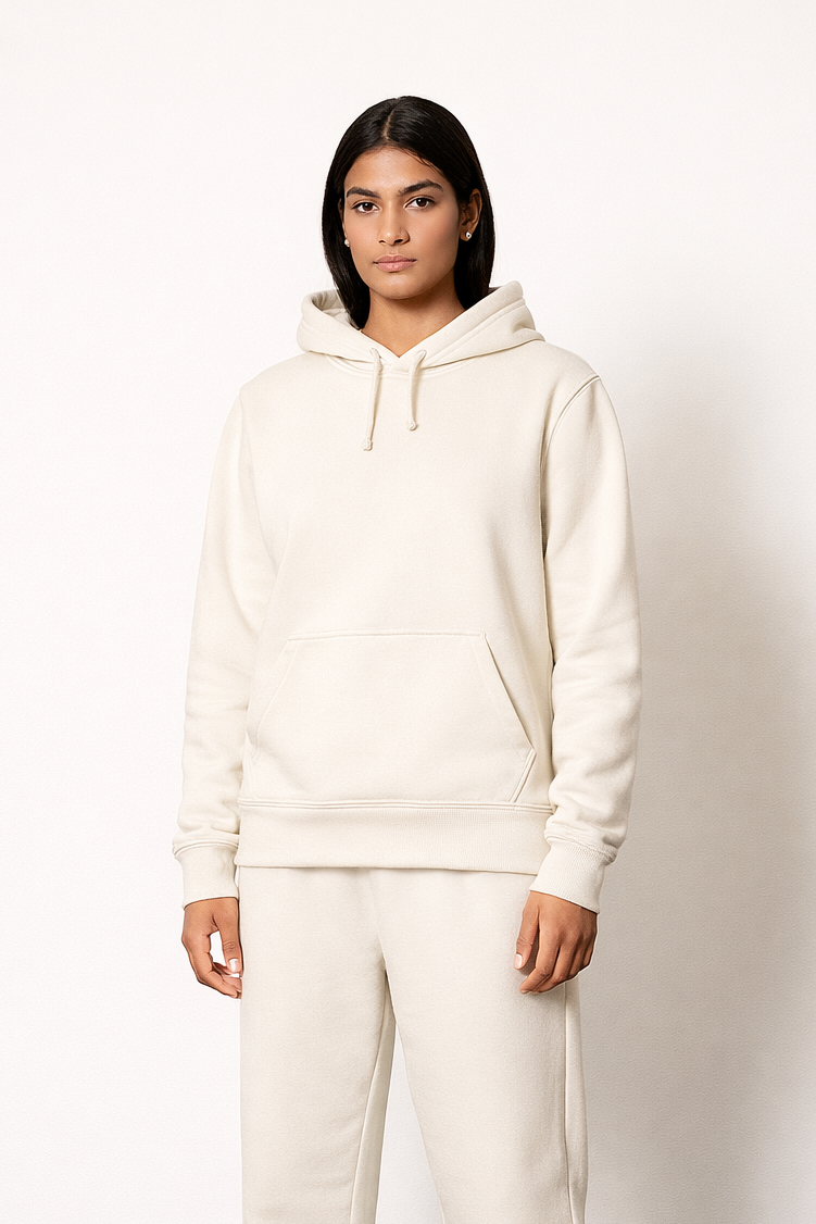 Basic Regular Fit Pullover Hoodie