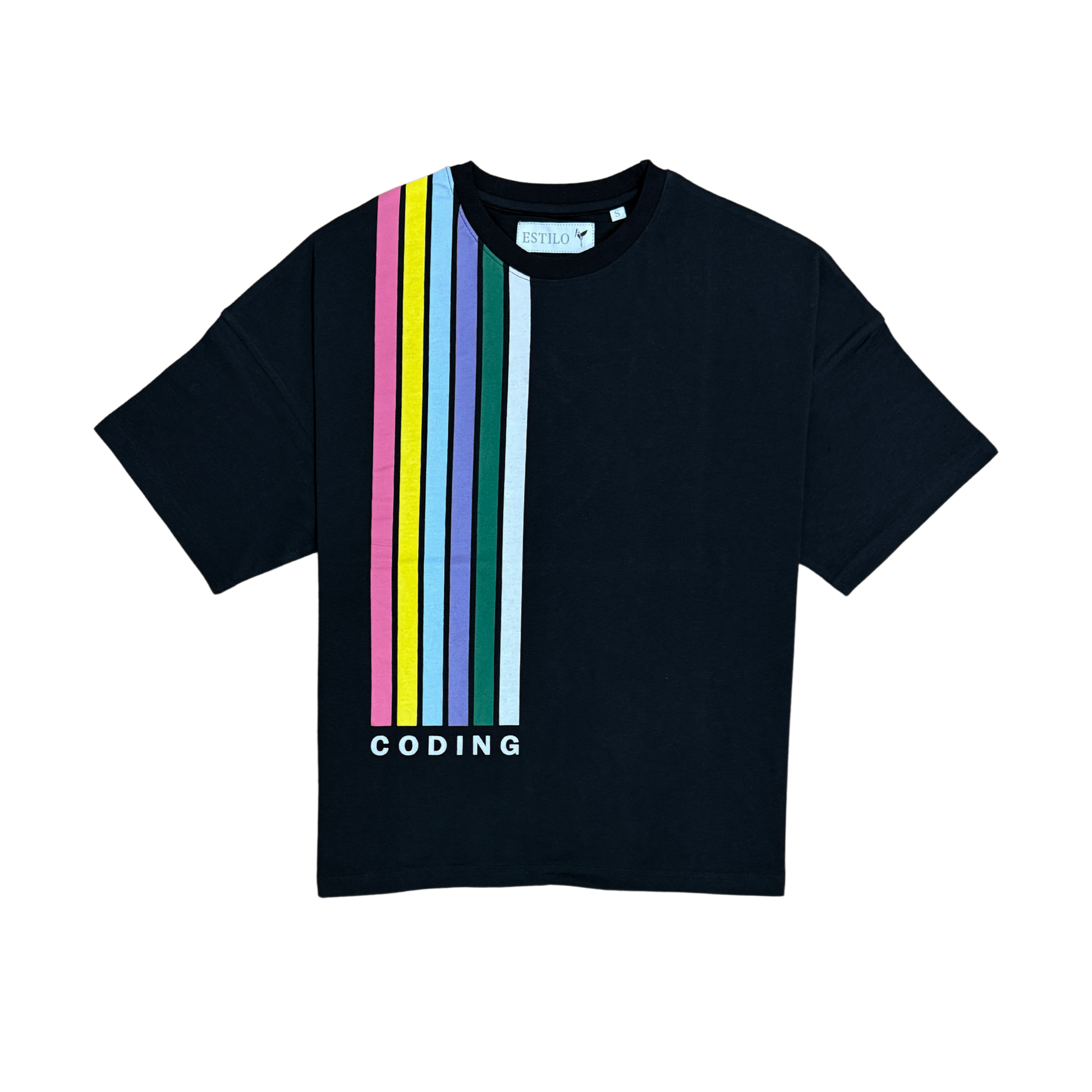 Coding Baggy Fit Graphic Tee