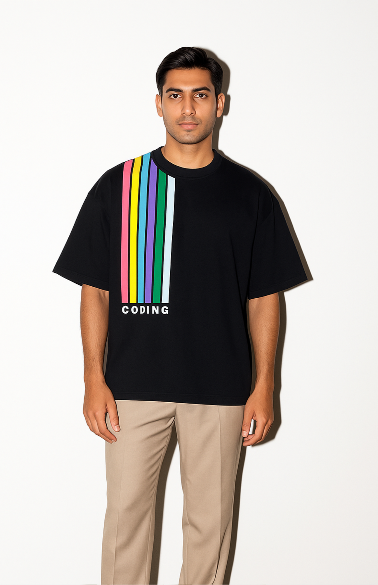 Coding Baggy Fit Graphic Tee