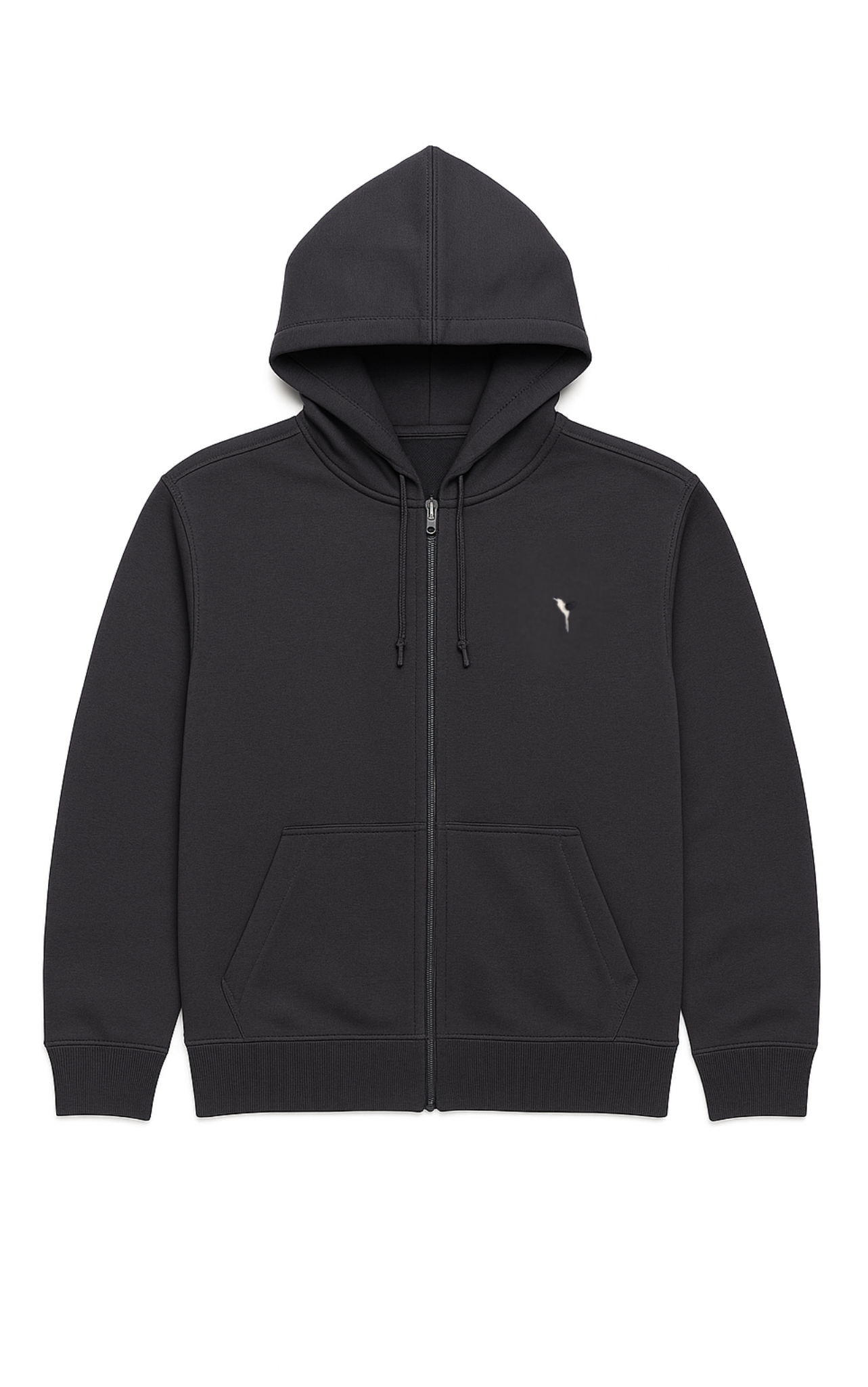 Basic Regular Fit Zipper Hoodie
