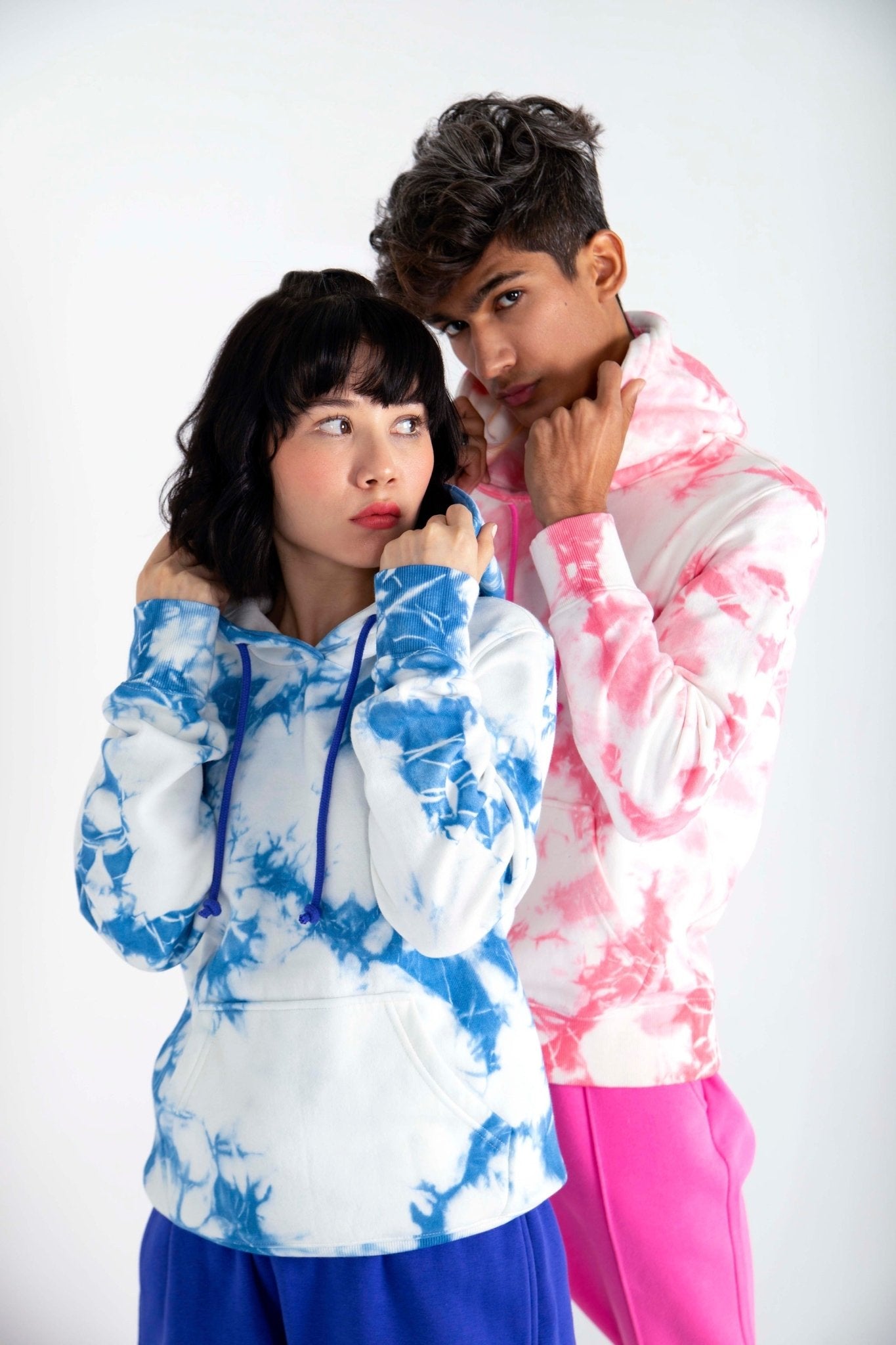 Estilo Tie-Dye Hood -