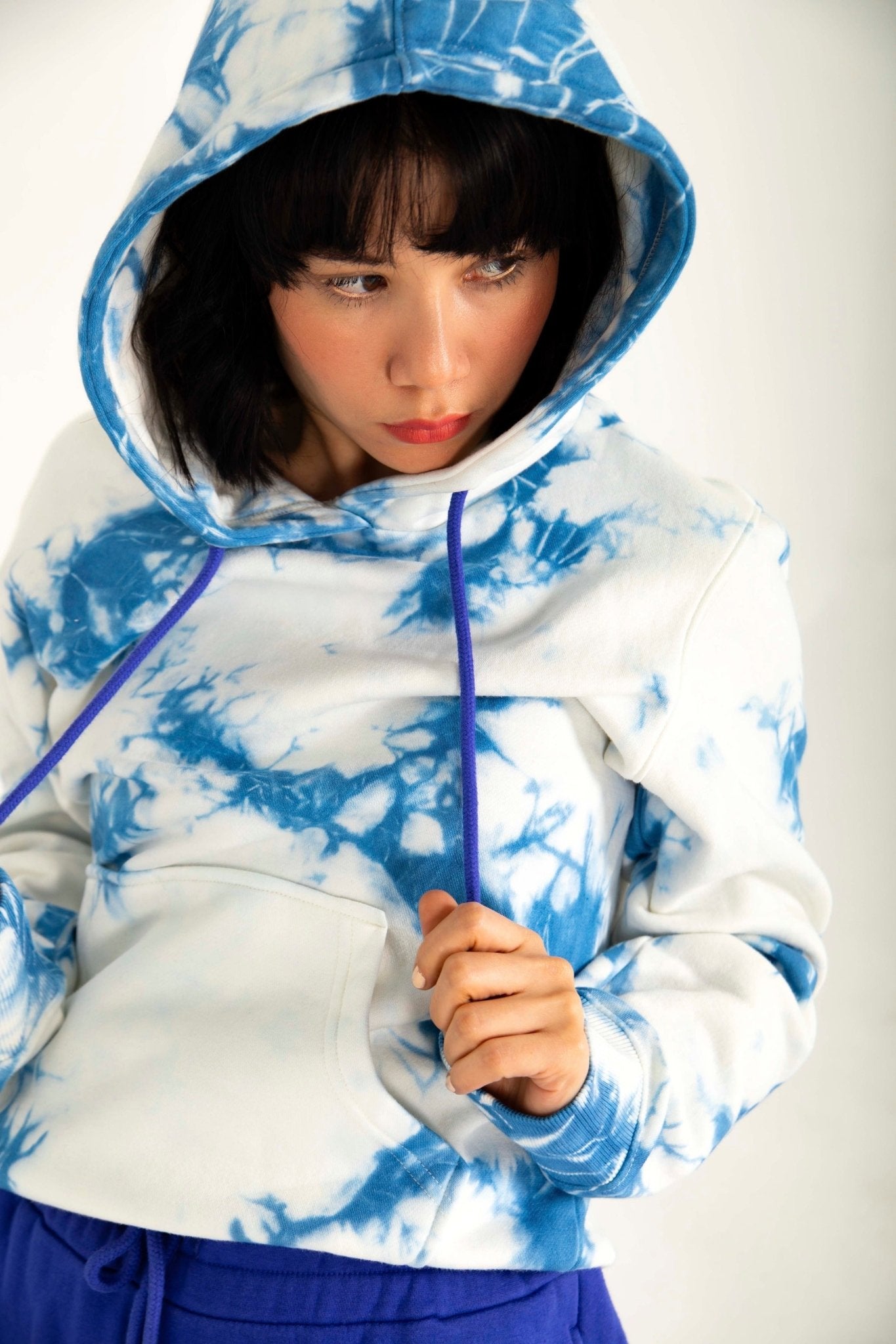 Estilo Tie-Dye Hood -