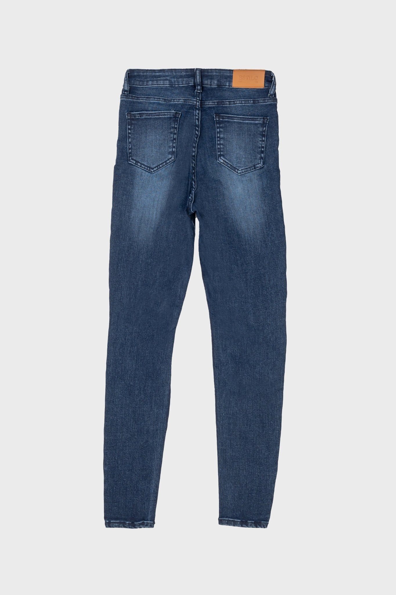 Skinny Fit Ripped Jeans - Bottoms