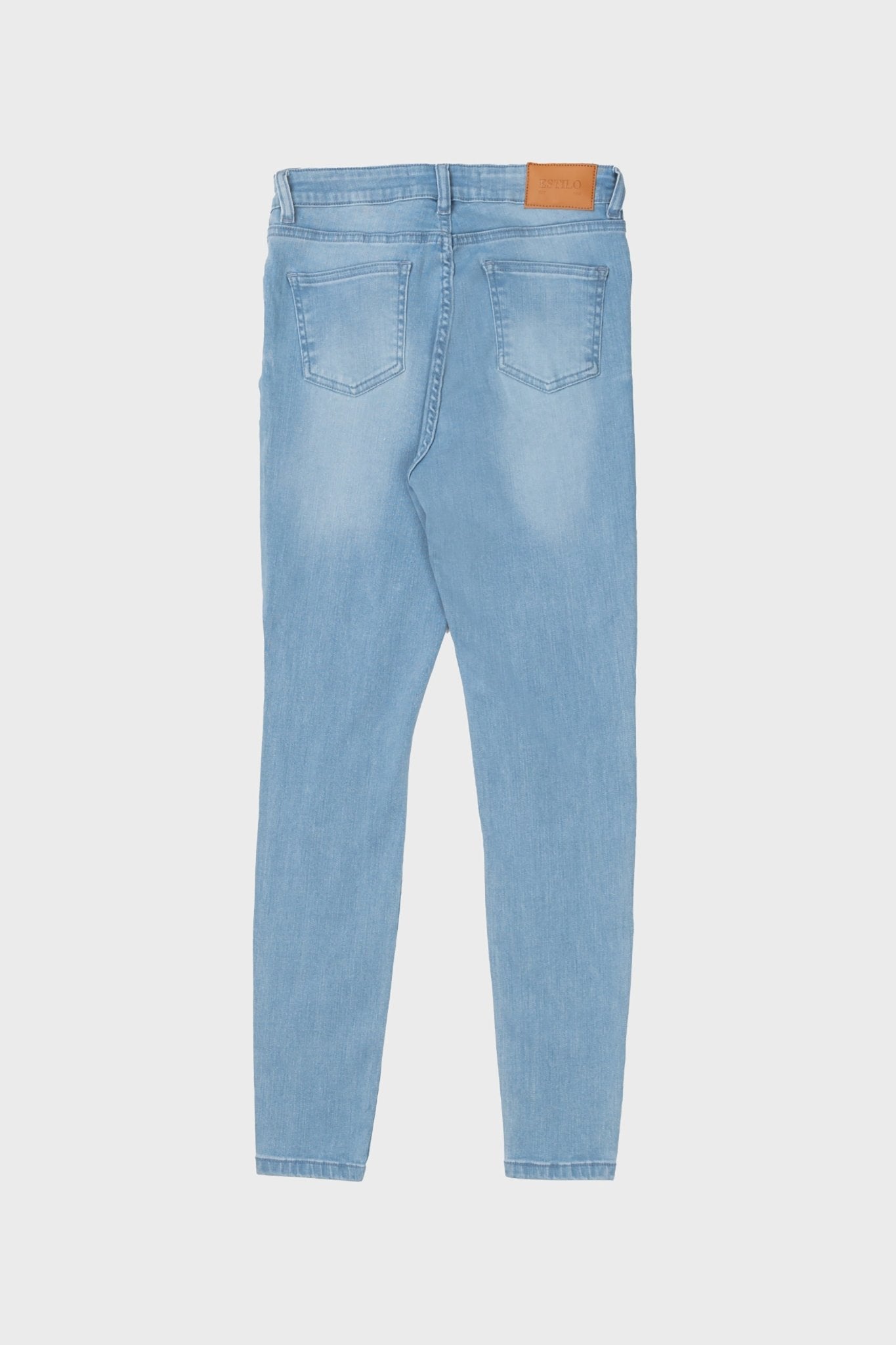 Skinny Fit Ripped Jeans - Bottoms