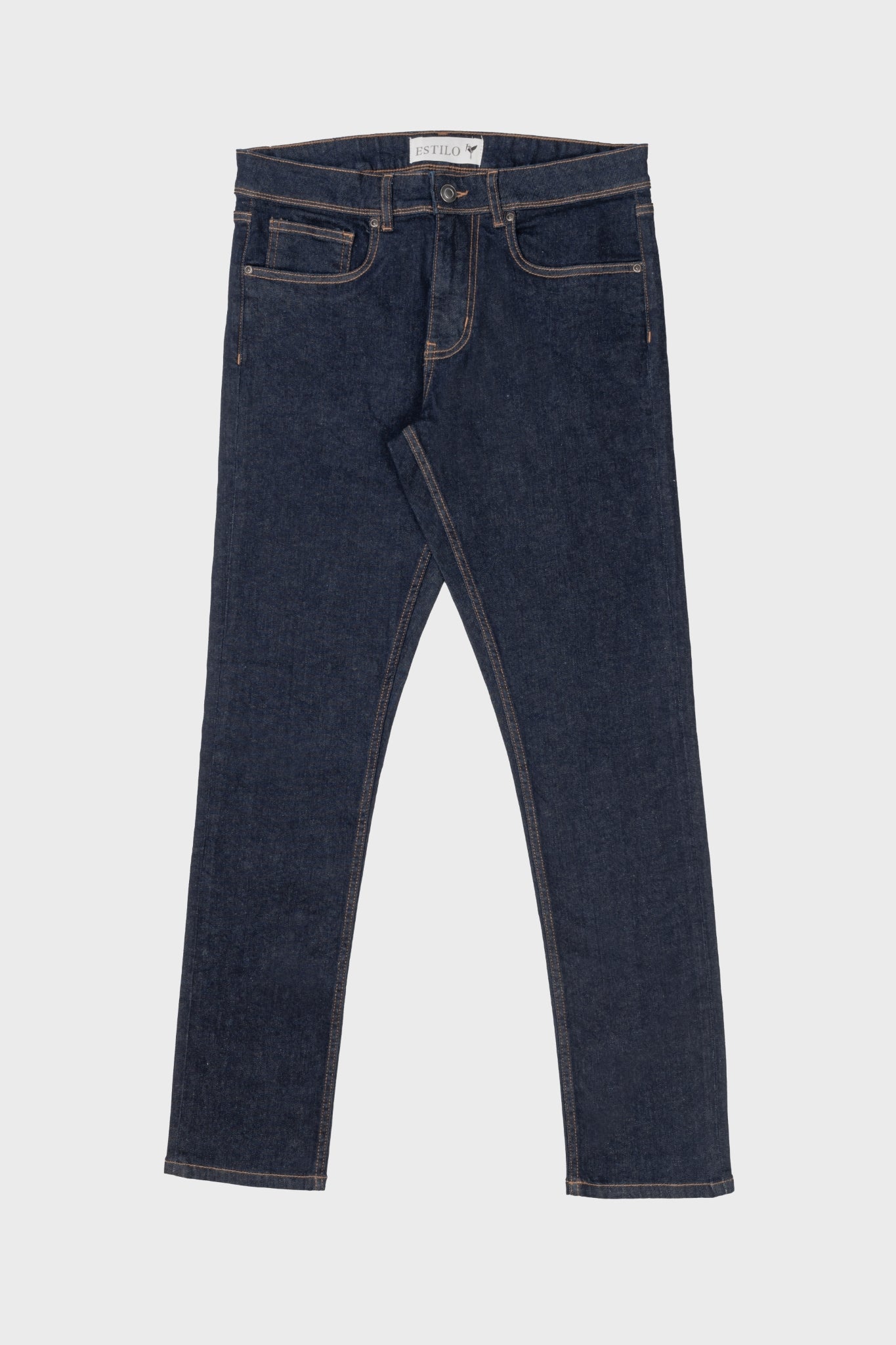 Slim Fit Raw Jeans