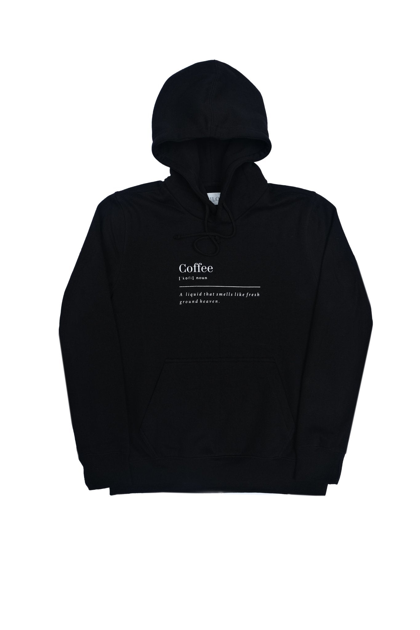 Coffee Regular Fit Pullover Hoodie -