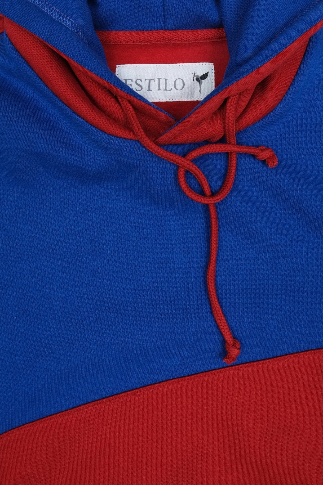 Cut&Sew Regular Fit Pullover Hoodie -