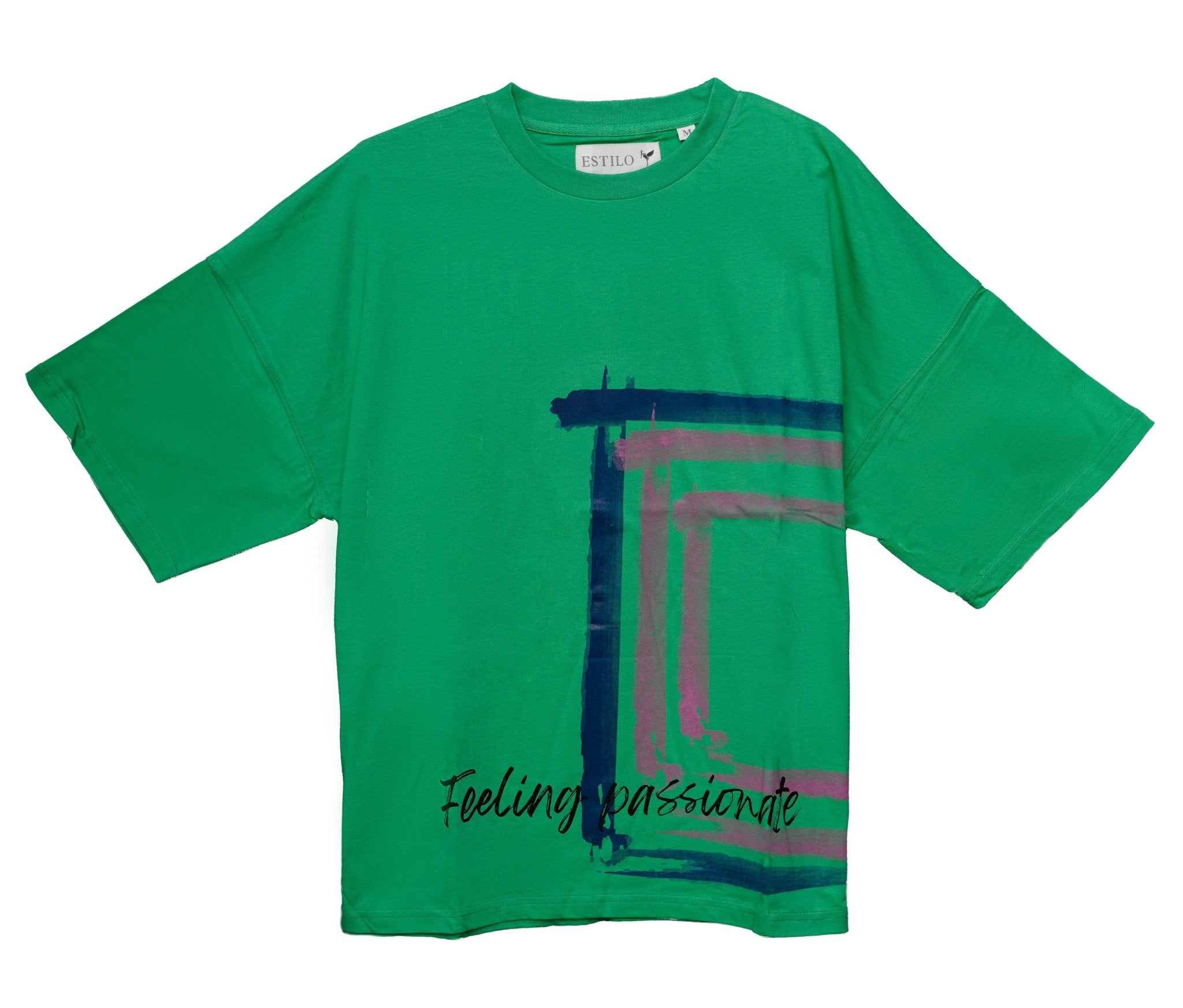 Passionate Baggy Fit T shirt - Tops