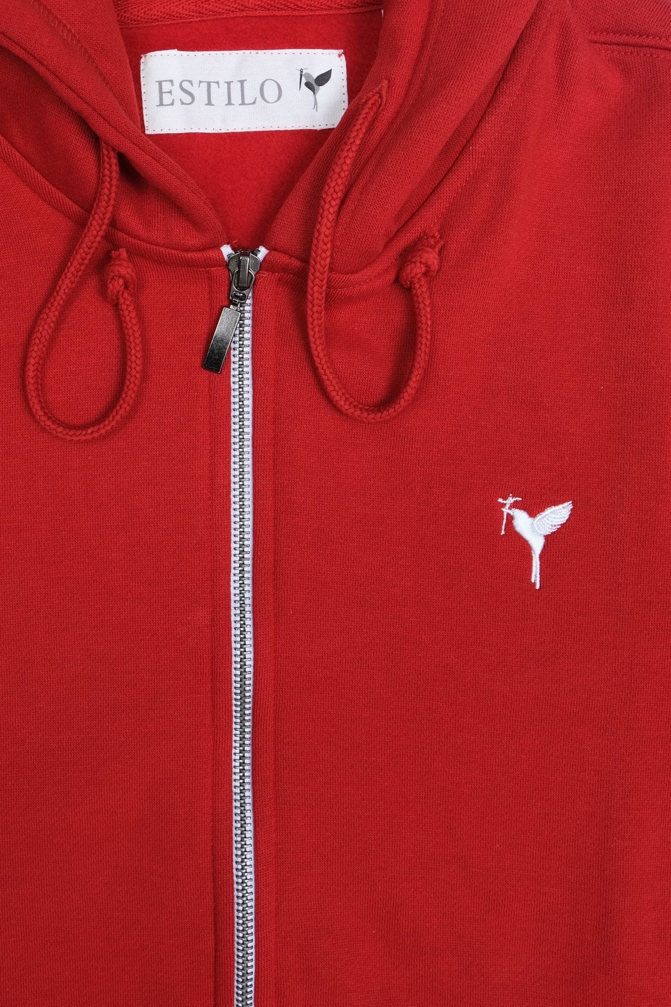 Basic Regular Fit Zipper Hoodie -