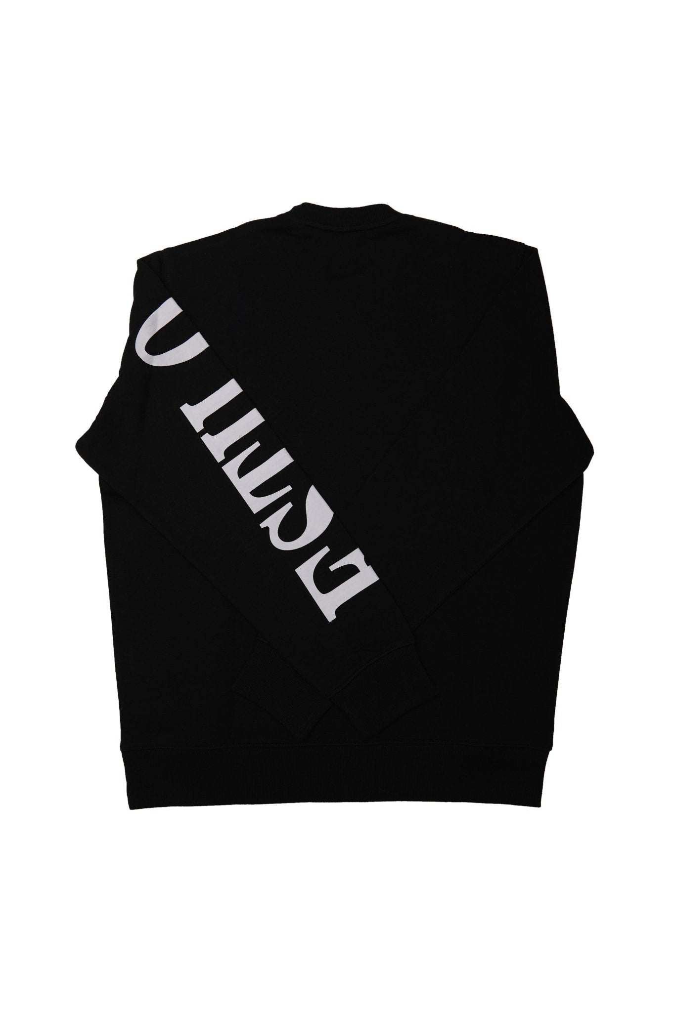 Printed Sleeve Regular Fit Sweatshirt -