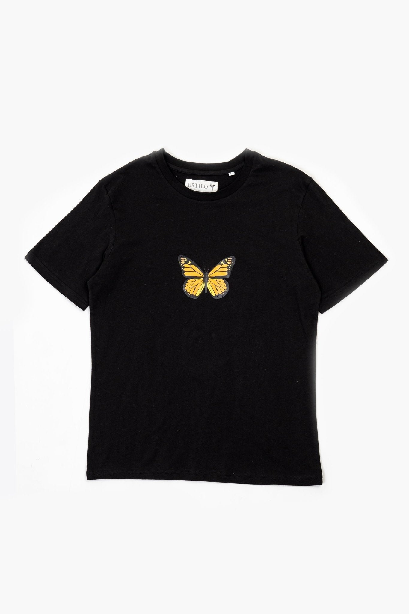 Butterfly Graphic Oversized Tee - Tops