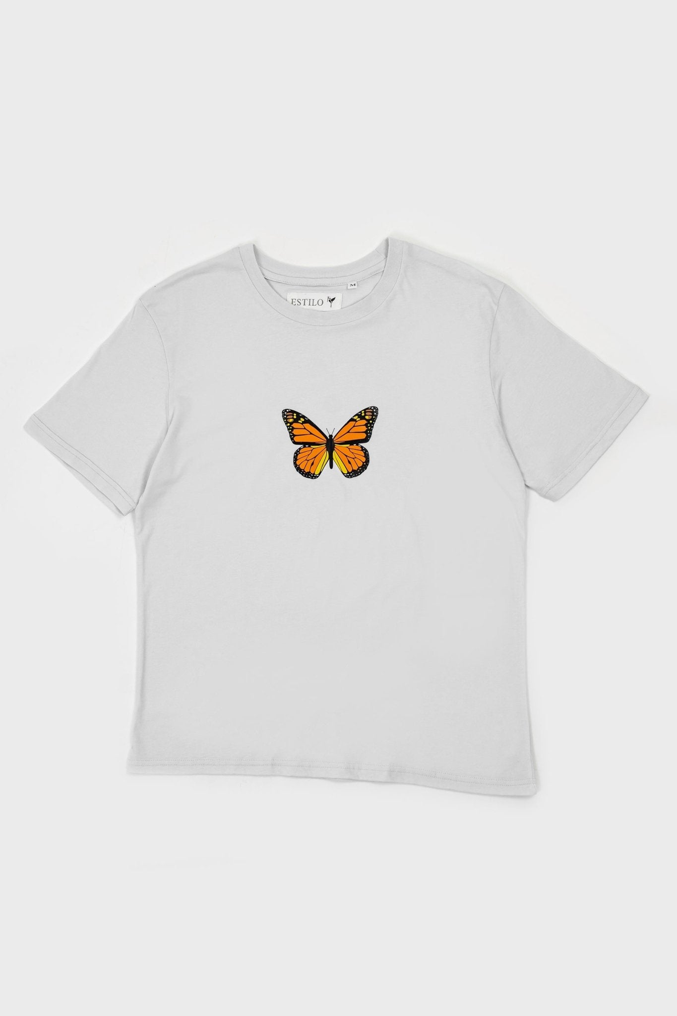 Butterfly Graphic Oversized Tee - Tops