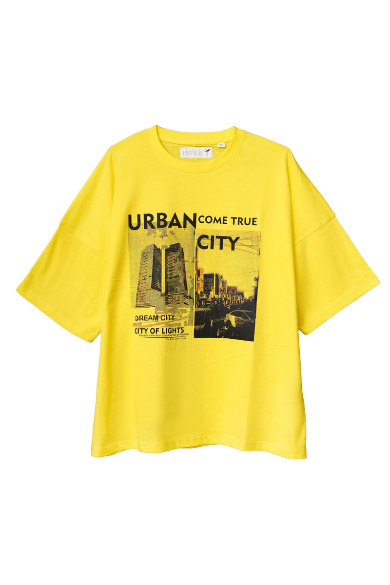 Urban City Baggy T Shirt