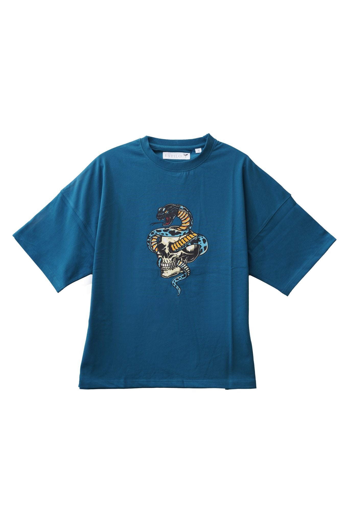 Skull Baggy T Shirt