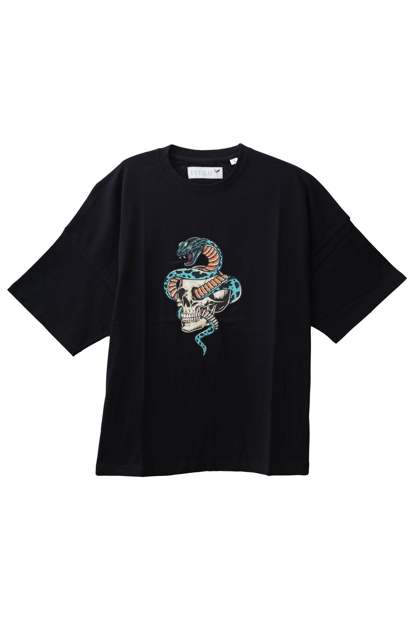 Skull Baggy T Shirt