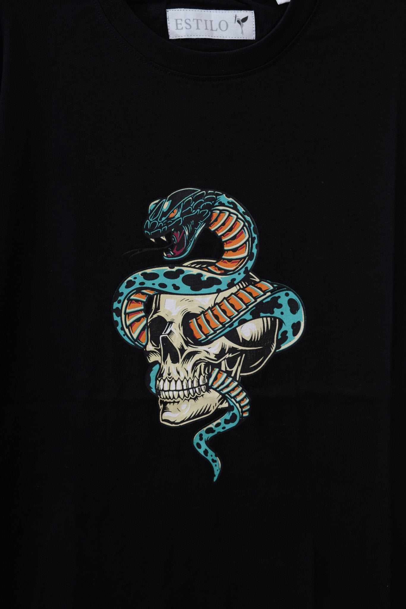 Skull Baggy T Shirt