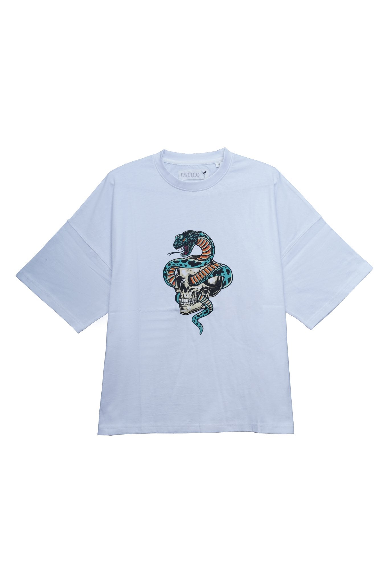 Skull Baggy T Shirt