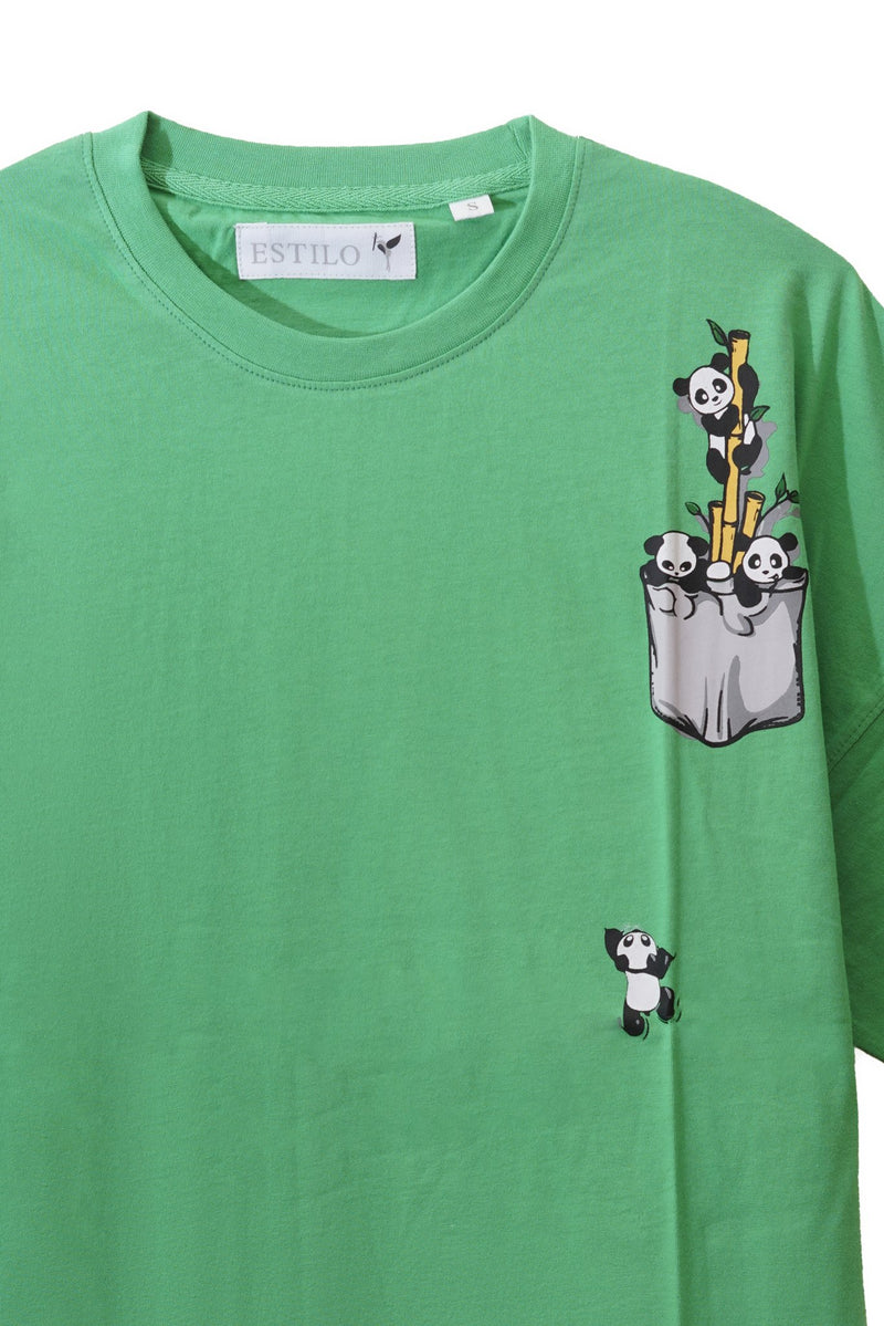 Panda Baggy T Shirt