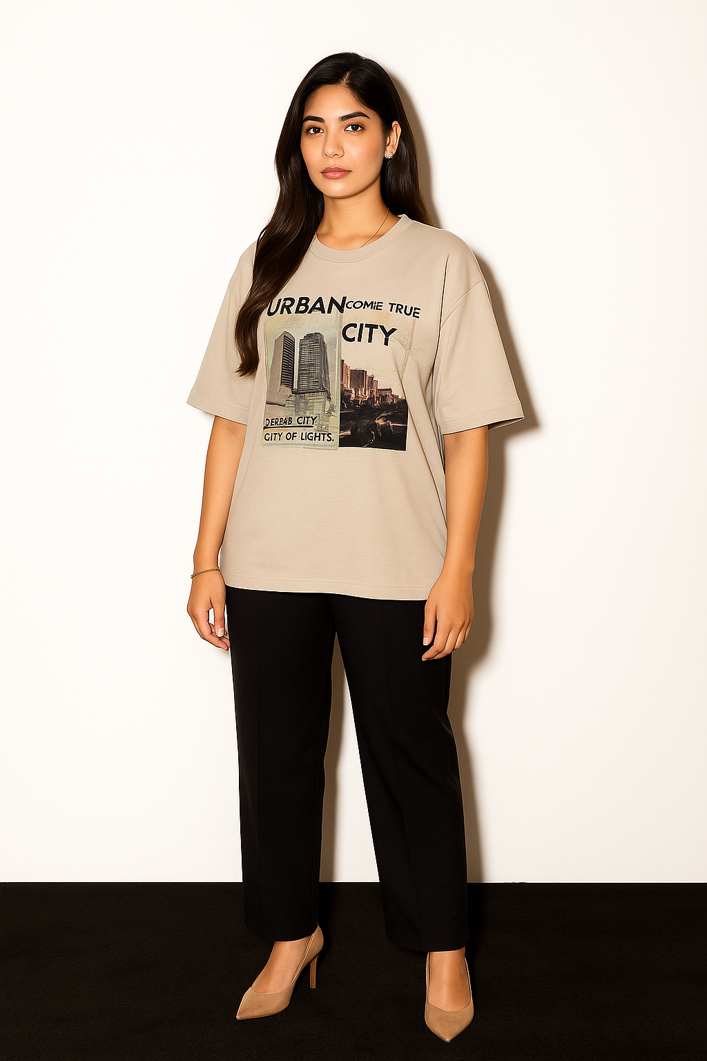 Urban City Baggy T Shirt