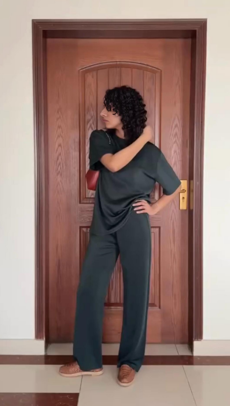 Wide Leg Pants Co-ord Sets