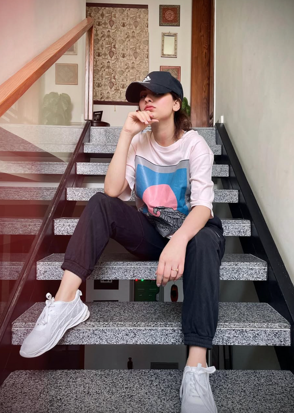 Sunset Oversized Graphic Tee