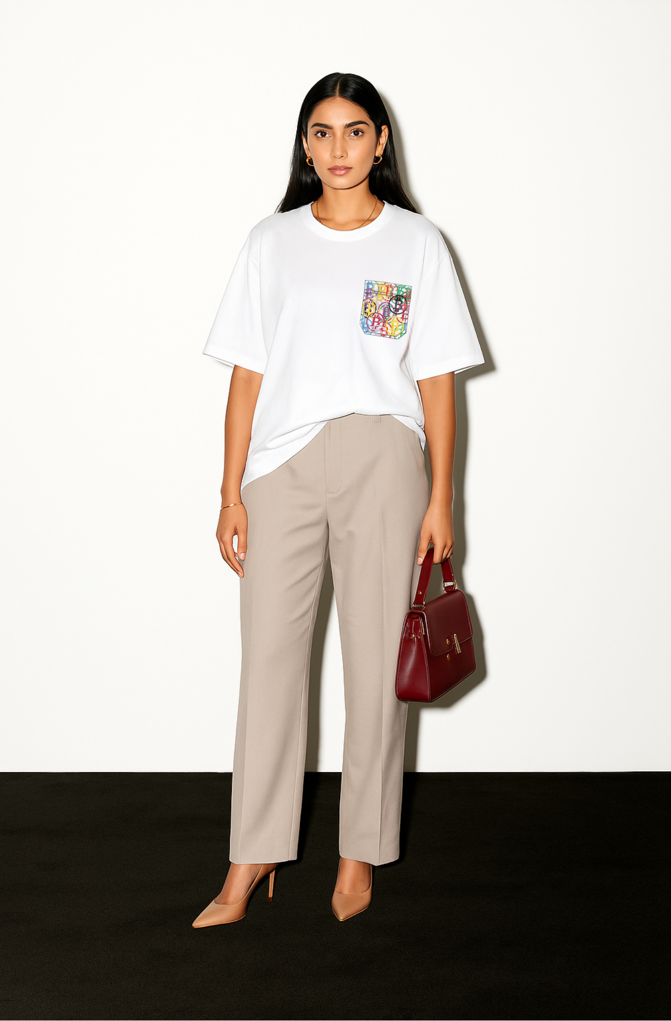 Artwork Baggy Fit T Shirt