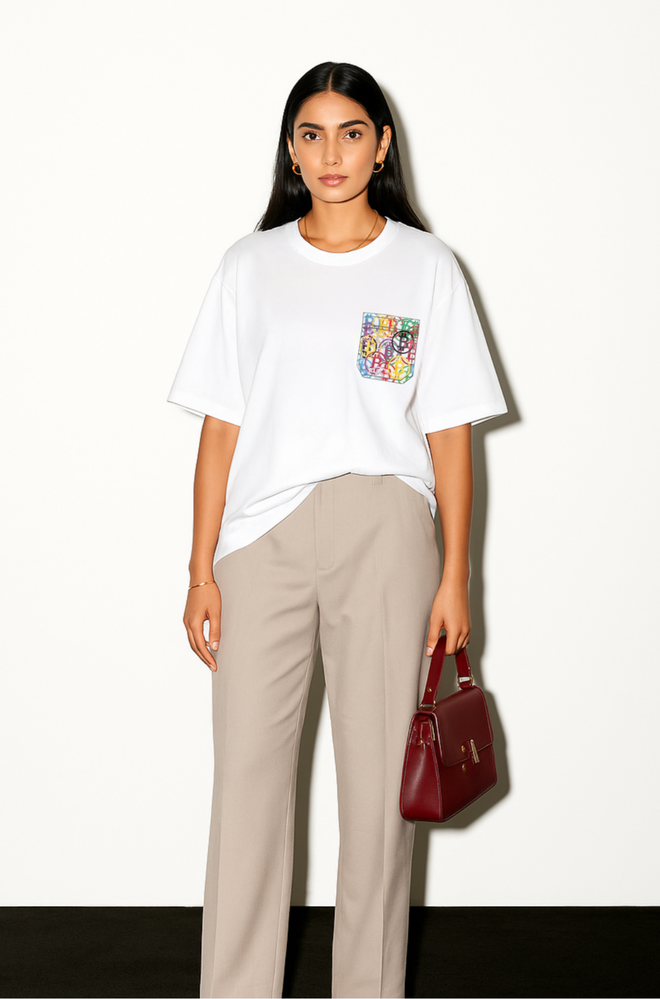 Artwork Baggy Fit T Shirt
