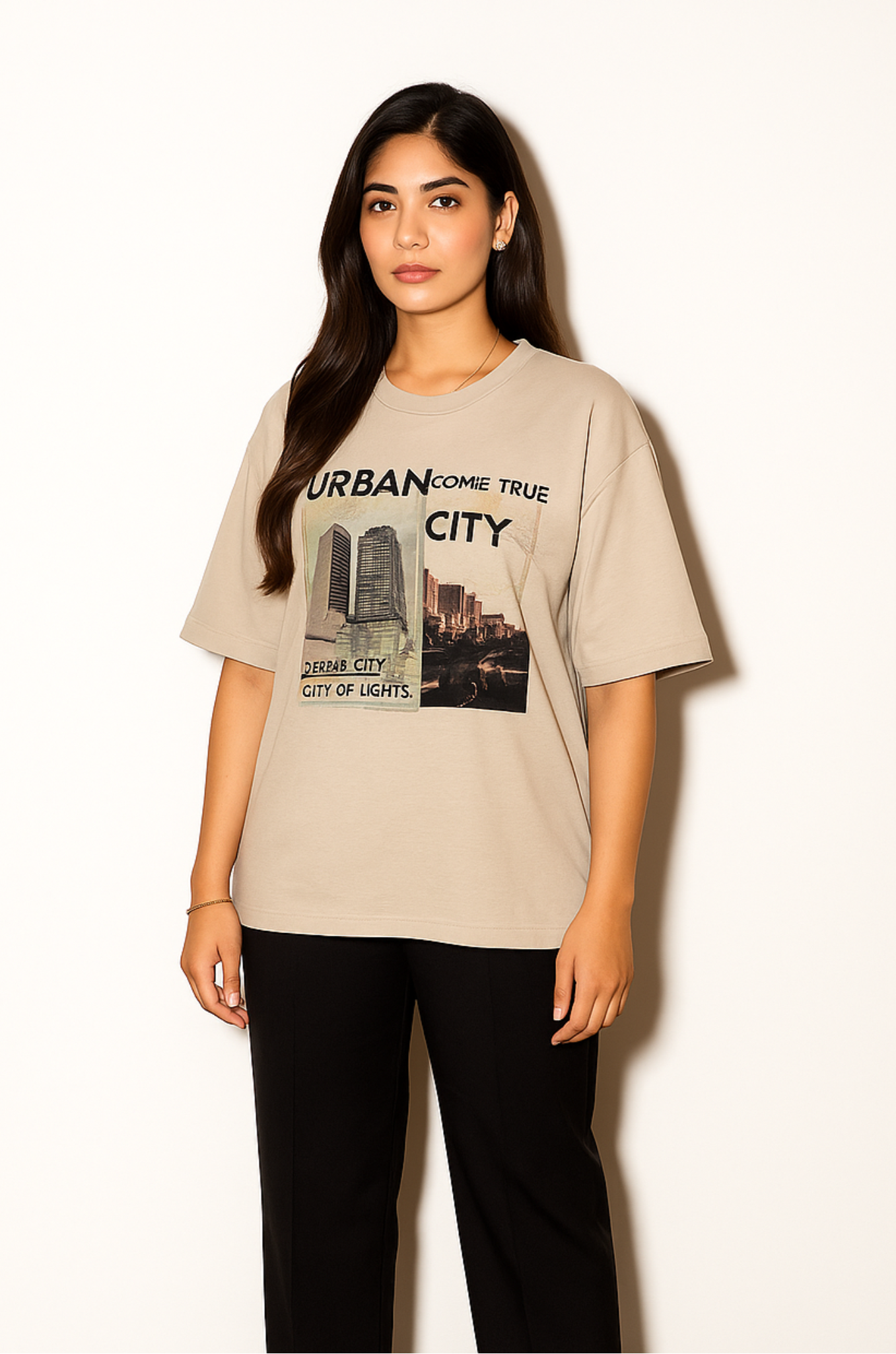 Urban City Baggy T Shirt