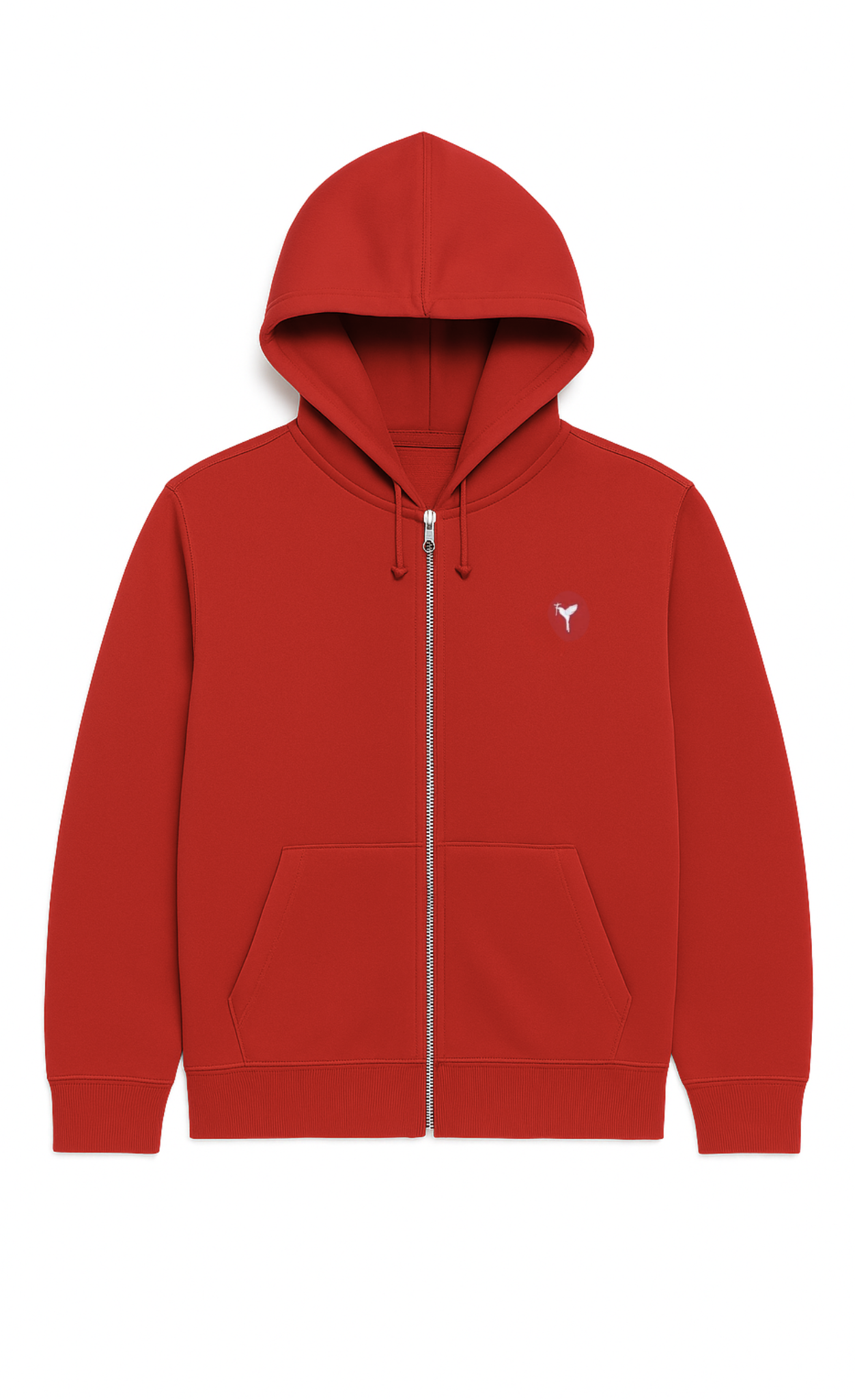 Basic Regular Fit Zipper Hoodie