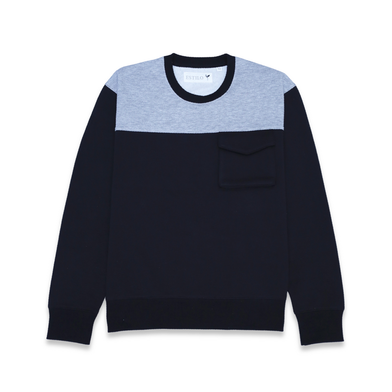 Pocket Panel Regular Fit Sweatshirt