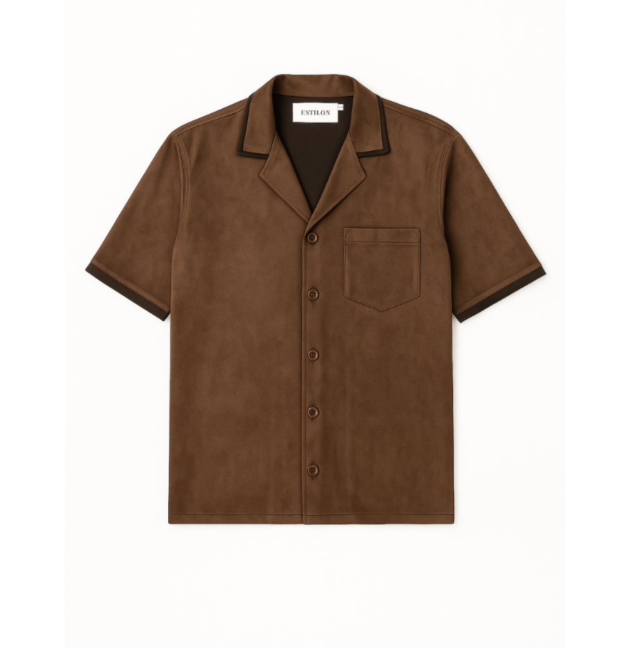 Suede Cuban Shirts