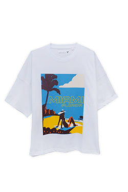 Miami Beach Baggy Fit T-Shirt