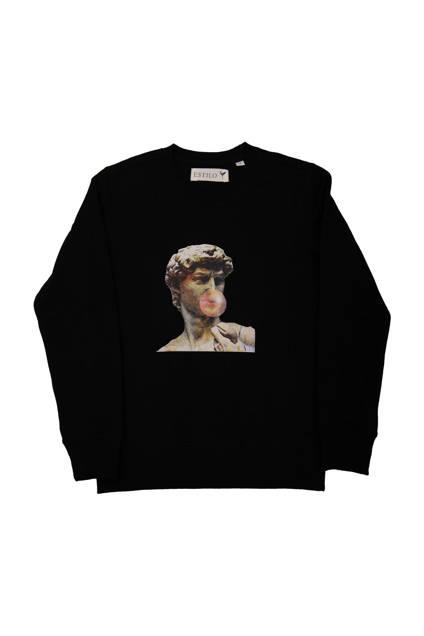 David Bubble Gum Regular Fit Sweatshirt -