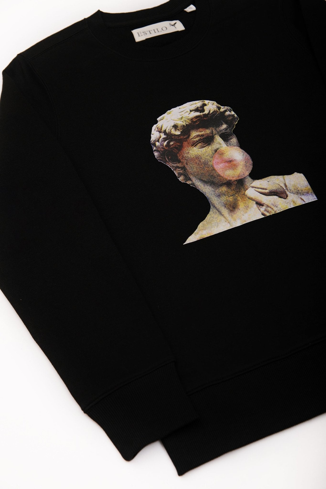 David Bubble Gum Regular Fit Sweatshirt -