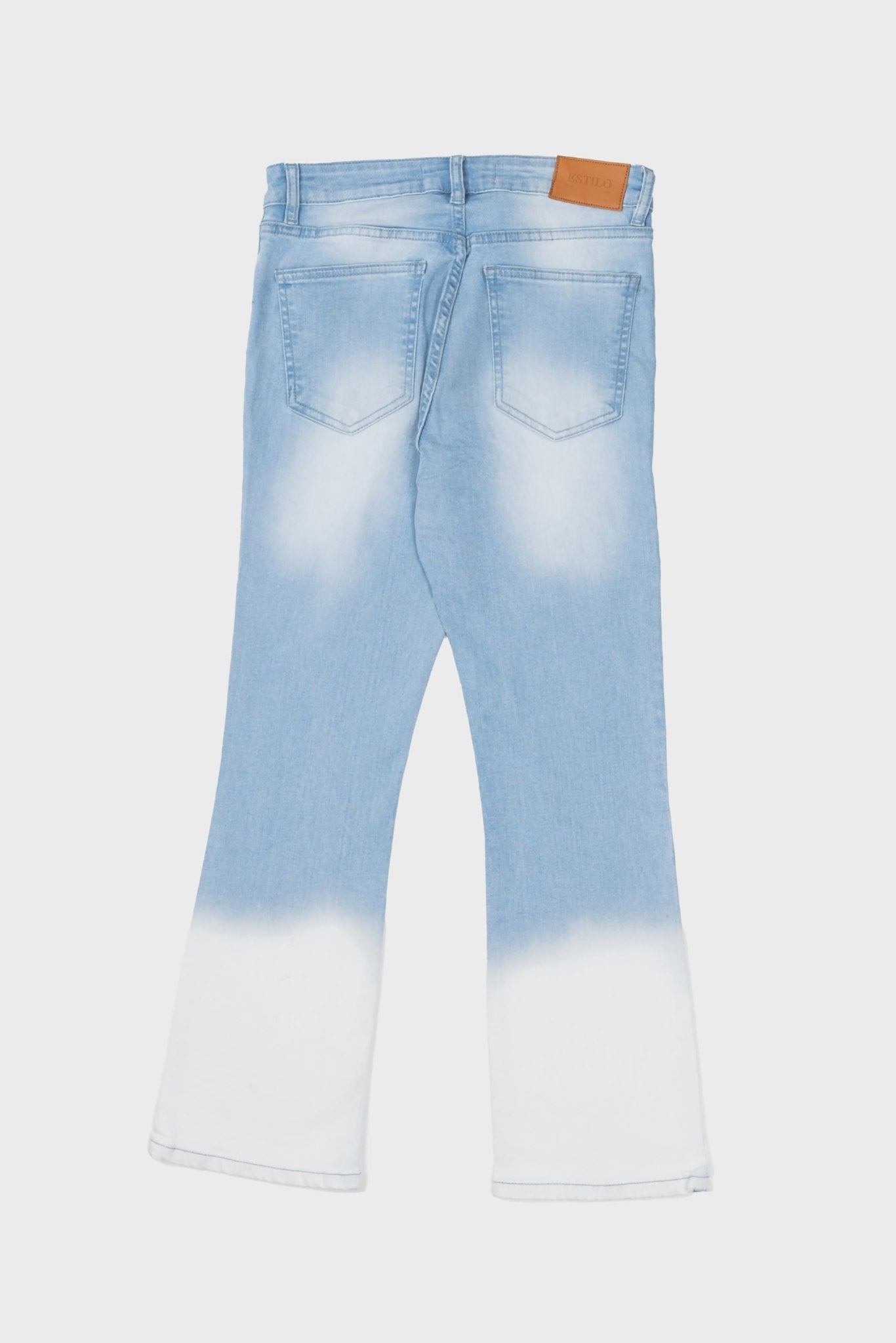 Faded Flare Jeans - Bottoms