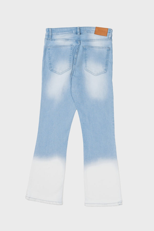 Faded Flare Jeans - Bottoms