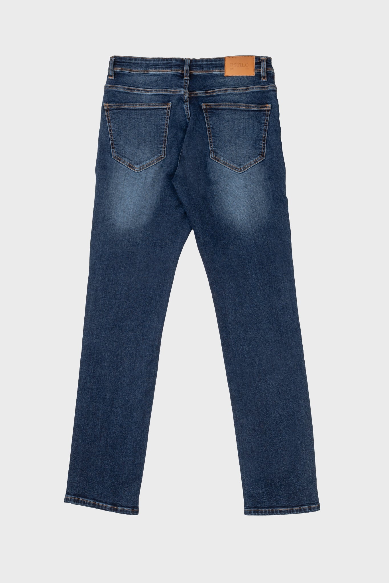 Straight Wrinkled Jeans