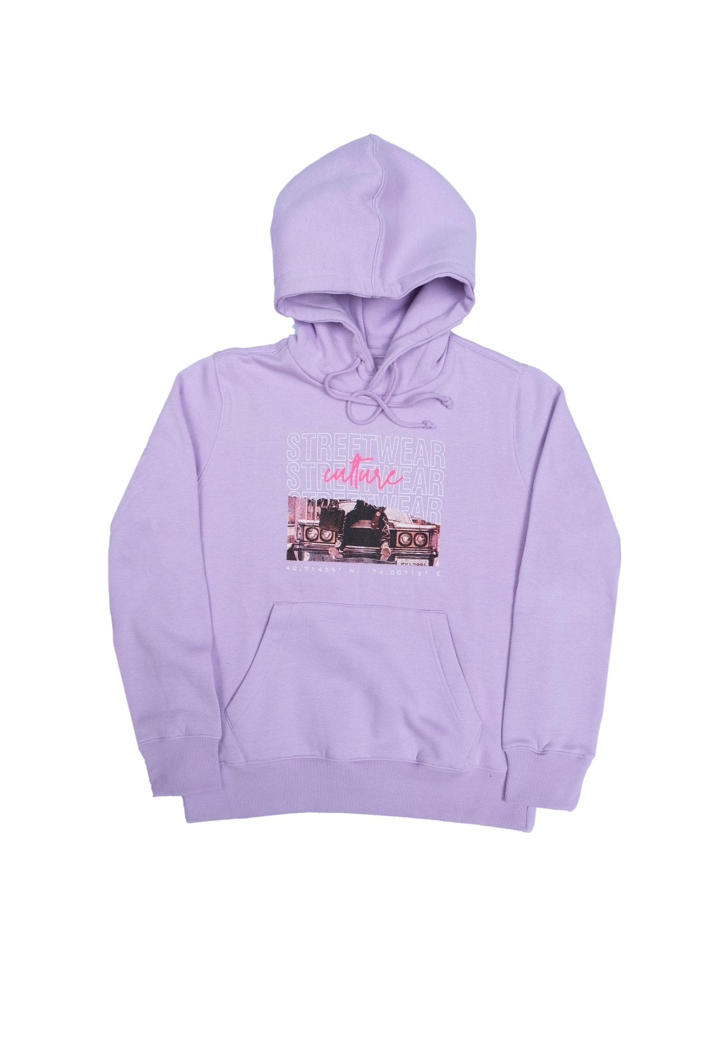 Graphic Art Regular Fit Pullover Hoodie -
