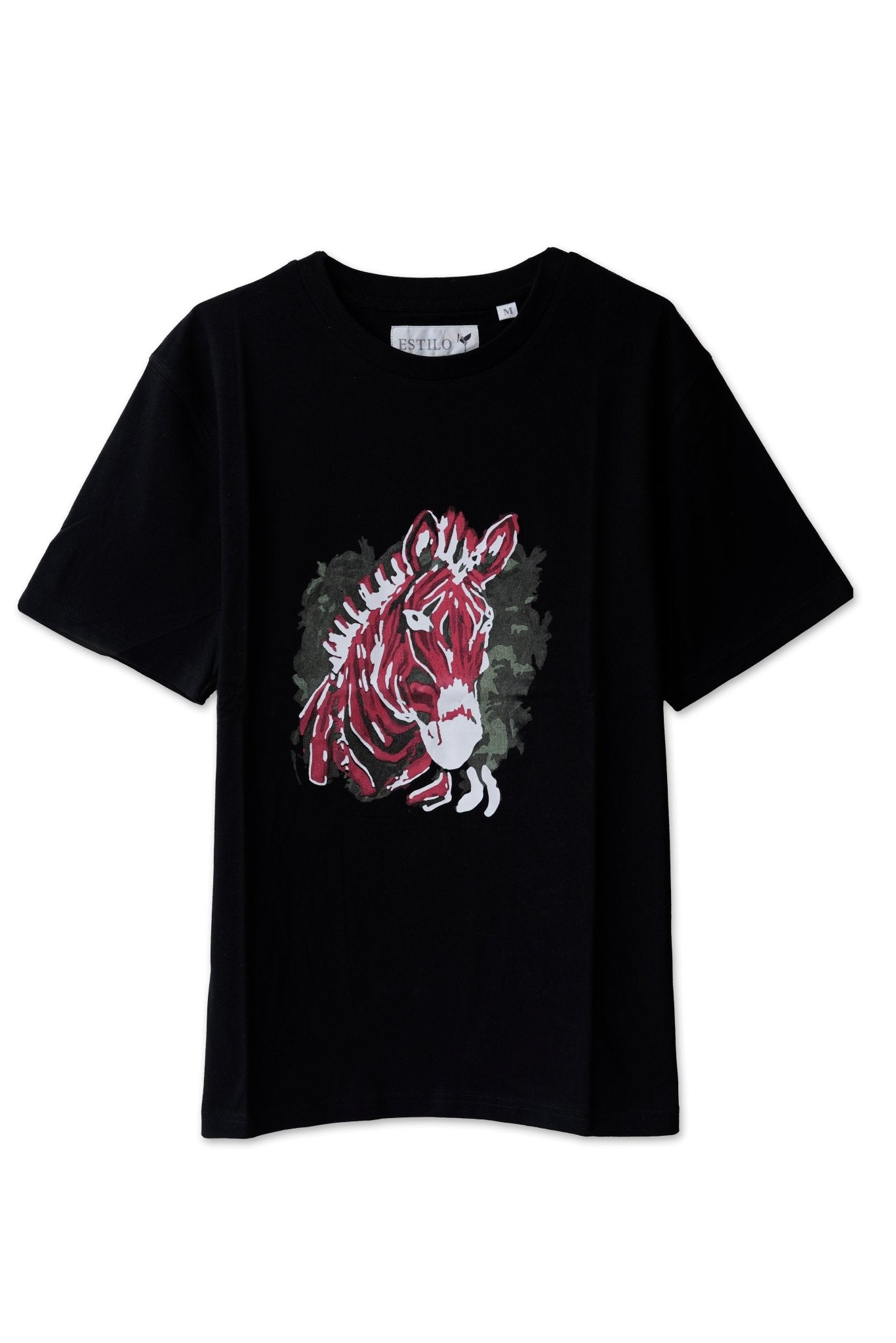 Zebra Baggy T Shirt - Tops