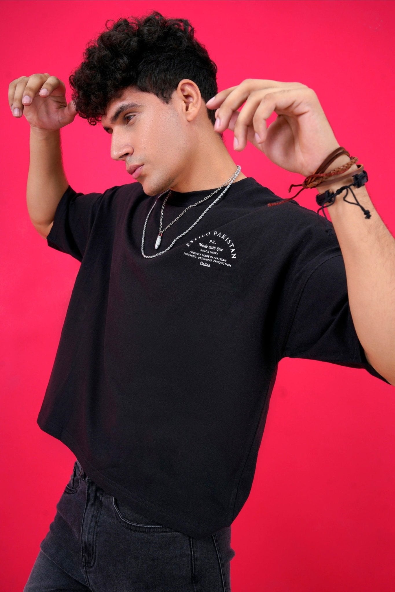 Estilo Baggy Fit Unisex T Shirt - Tops