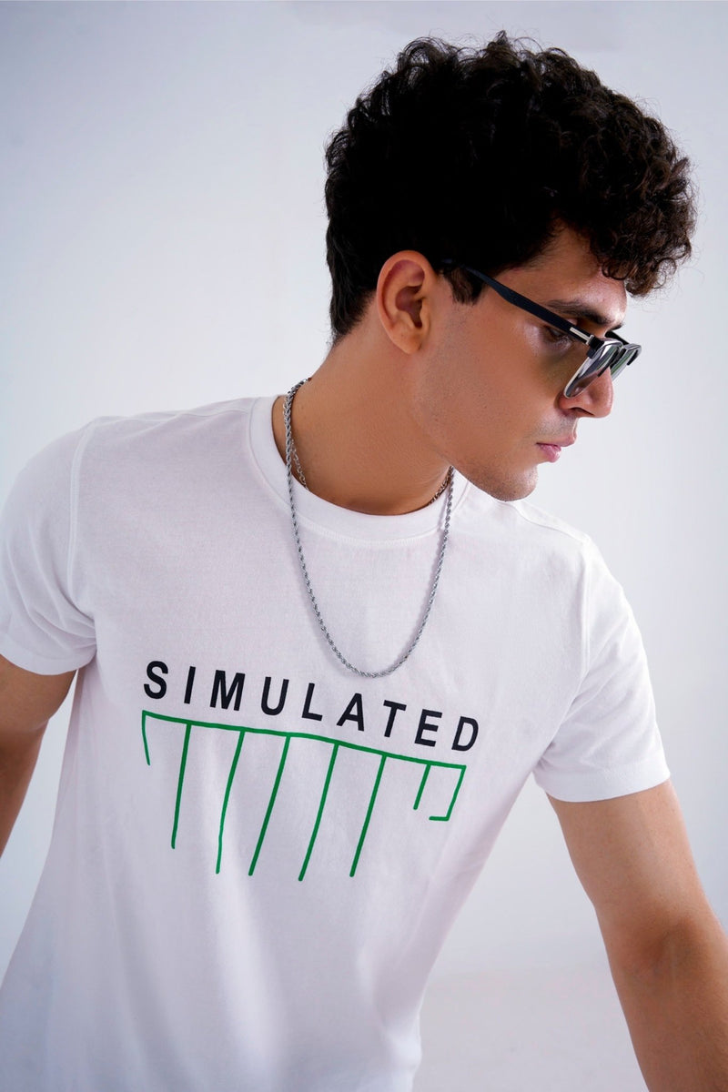 Simulated Regular Fit T Shirt - Tops